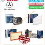 MERCEDES CLA-GLA 180D 4' LÜ FİLTRE TAKIMI
